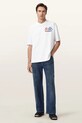 Βαμβακερό μπλουζάκι AllSaints BEDFELLOW M001PD