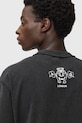 Odzież AllSaints t-shirt bawełniany CHINGFORD M002PD szary