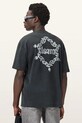 Odzież AllSaints t-shirt bawełniany DRIP M005PD czarny