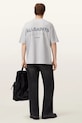 Βαμβακερό μπλουζάκι AllSaints FUTURE γκρί M006PD