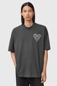 AllSaints t-shirt bawełniany TRIP szary M010PD