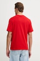 Odzież Calvin Klein Jeans t-shirt bawełniany LV04RC275G czerwony