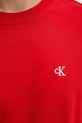 Calvin Klein Jeans t-shirt bawełniany LV04RC275G czerwony