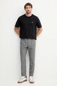 Pamučna majica Calvin Klein Jeans LV04RC275G crna AW25