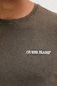 Guess Jeans t-shirt bawełniany M5BI27.K8HM0 brązowy