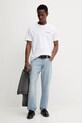 Βαμβακερό μπλουζάκι Guess Jeans M5BI78.K8FQ4 λευκό AW25