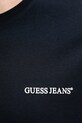Bombažna kratka majica Guess Jeans M5BI78.K8FQ4 mornarsko modra