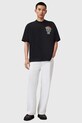 AllSaints t-shirt bawełniany TRANCE M022PD czarny