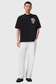 AllSaints t-shirt bawełniany TRANCE M022PD czarny