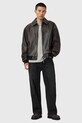 AllSaints t-shirt bawełniany XANDER M030JC szary