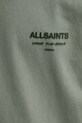 AllSaints t-shirt bawełniany XANDER M030JC zielony