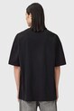AllSaints t-shirt bawełniany XANDER M030JC czarny NC25