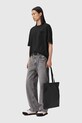 AllSaints t-shirt bawełniany XANDER M030JC czarny
