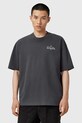 AllSaints t-shirt bawełniany HERALD czarny M015PD