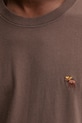 Abercrombie & Fitch t-shirt bawełniany KI124.5373.400 brązowy