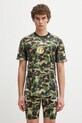 adidas Originals t-shirt BAPE FB JERSEY pozostałe zielony KB2202