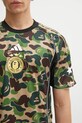 adidas Originals t-shirt BAPE FB JERSEY zielony KB2202