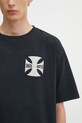 Памучна тениска RHUDE черен RHPF25TT07012