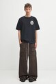Памучна тениска RHUDE RHPF25TT07012 черен