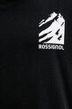Rossignol t-shirt bawełniany WATERFALL RELAX RLOMY05 czarny