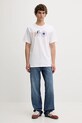 Converse t-shirt bawełniany BLUEY CVM5T501 biały AW25