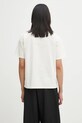 Ρούχα Βαμβακερό μπλουζάκι Wales Bonner Selah Oversized T Shirt UA25JE29.JE01.100 μπεζ