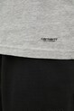 Carhartt WIP t-shirt bawełniany Standard Crew Neck T-Shirt 2-pack szary I029370.14FXX