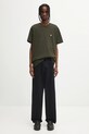 Carhartt WIP t-shirt bawełniany S/S Chase T-Shirt I026391.3CBXX zielony