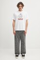 Carhartt WIP t-shirt bawełniany S/S Fairplay T-Shirt I035433.02XX biały