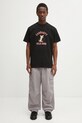 Carhartt WIP tricou din bumbac S/S Wild Dog T-Shirt I035450.89XX negru