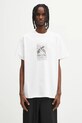 Carhartt WIP t-shirt bawełniany S/S No Play T-Shirt nadruk biały I035452.02XX