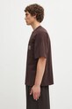 Бавовняна футболка Carhartt WIP S/S Work Pocket T-Shirt I035523.33HXX коричневий AW25