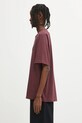 Carhartt WIP t-shirt bawełniany S/S Ray T-Shirt I035306.33KXX bordowy AW25