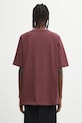 Oblečení Bavlněné tričko Carhartt WIP S/S Ray T-Shirt I035306.33KXX burgundské