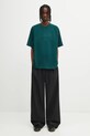 Carhartt WIP t-shirt bawełniany S/S Ray T-Shirt I035306.05AXX zielony