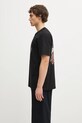 Carhartt WIP t-shirt bawełniany S/S Chedda T-Shirt I035428.8960 czarny AW25