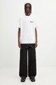 Carhartt WIP t-shirt bawełniany S/S Schooling T-Shirt I035453.02XX biały