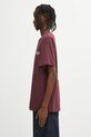 Carhartt WIP t-shirt bawełniany S/S Schooling T-Shirt I035453.33KXX bordowy AW25