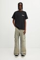 Βαμβακερό μπλουζάκι Carhartt WIP S/S Schooling T-Shirt I035453.89XX μαύρο