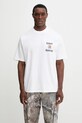 Carhartt WIP t-shirt bawełniany S/S Schooling Heart T-Shirt nadruk biały I035455.02XX