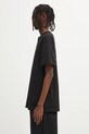 Carhartt WIP t-shirt bawełniany S/S Four Star T-Shirt I035443.89XX czarny AW25