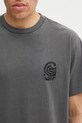 Carhartt WIP t-shirt bawełniany S/S Helix Redux T-Shirt szary I035485.89GD