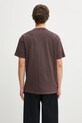 Odzież Carhartt WIP t-shirt bawełniany S/S Vista T-Shirt I030780.33HGD brązowy
