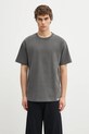 Odzież Carhartt WIP t-shirt bawełniany S/S RGGD T-Shirt I035448.89GD szary