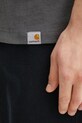 Carhartt WIP t-shirt bawełniany S/S RGGD T-Shirt szary I035448.89GD