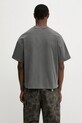 Odzież Carhartt WIP t-shirt bawełniany S/S Benton T-Shirt I035590.87GD szary