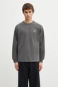 Carhartt WIP longsleeve bawełniany L/S Vista T-Shirt bawełna szary I030779.89GD