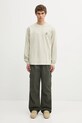 Carhartt WIP longsleeve bawełniany L/S Vista T-Shirt I030779.2LPGD beżowy