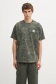 Carhartt WIP t-shirt bawełniany S/S Camo Combi T-Shirt bawełna zielony I035859.3G2GD