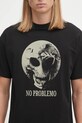 No Problemo t-shirt bawełniany Dead Planet czarny NP6001304
